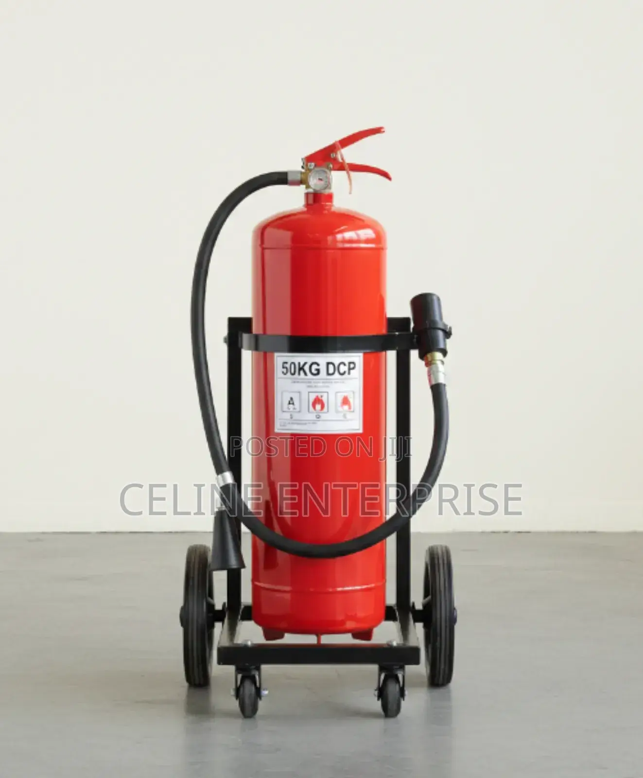 50kg Dcp Trolley Fire Extinguisher