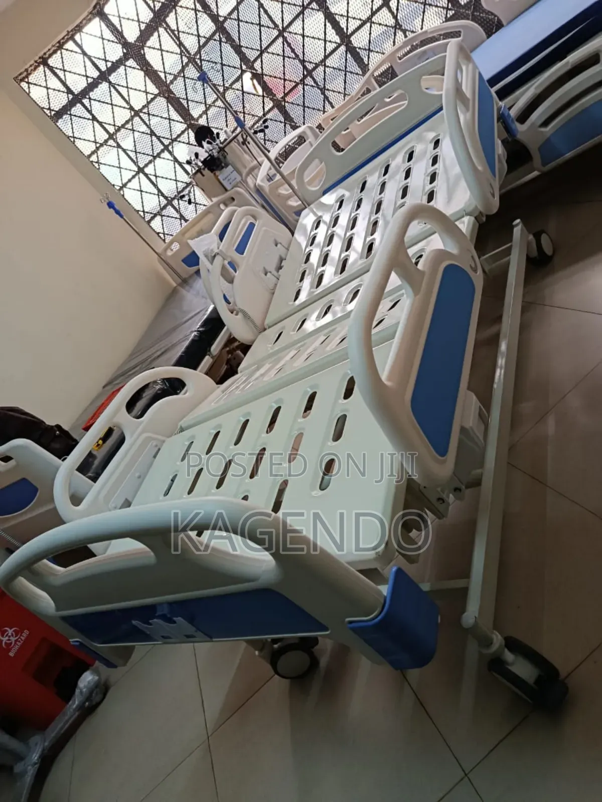 Electric 3‐Crank Medical Bed (Hospital/ Home Use)