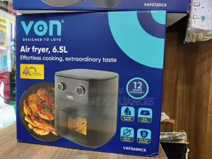Von Air Fryer 6.5litres Manual Vaf065mck