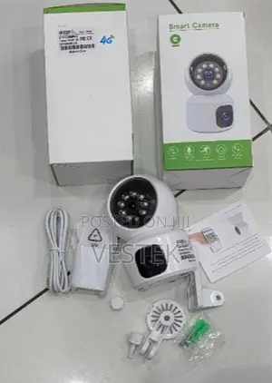 Wireless 4g Sim Card Dual Lens 4mp Night Vision CCTV Baby Monitor PTZ