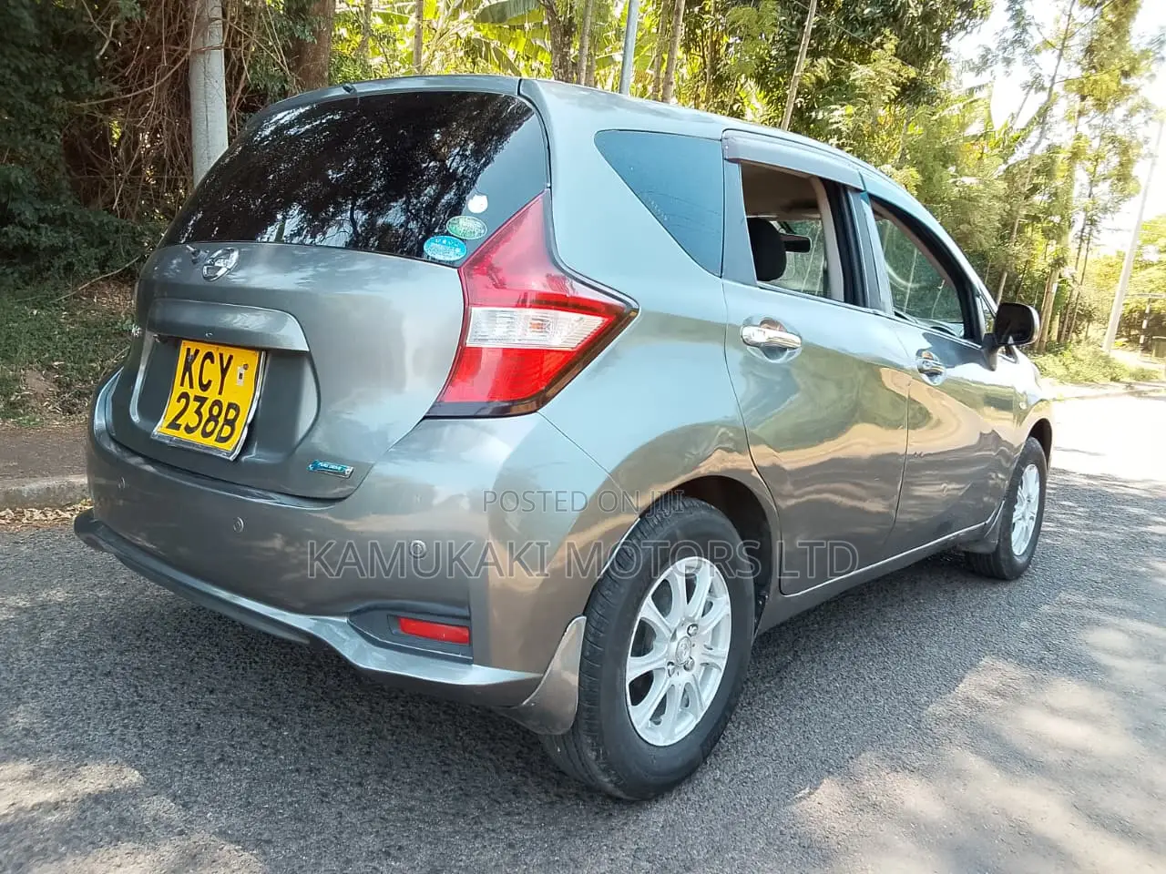 Nissan Note 2012 Gray