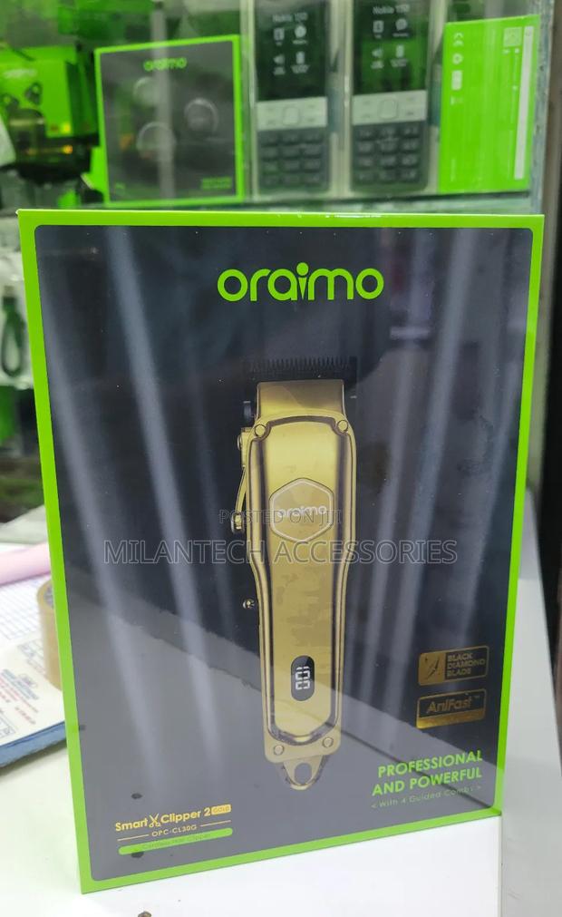 Oraimo Smart Clipper 2 Gold Professional Hair Clipper - thumbnail 2