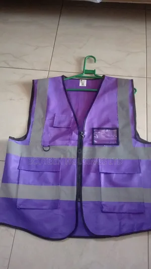 Security Zip and Pocket Reflector Jackets