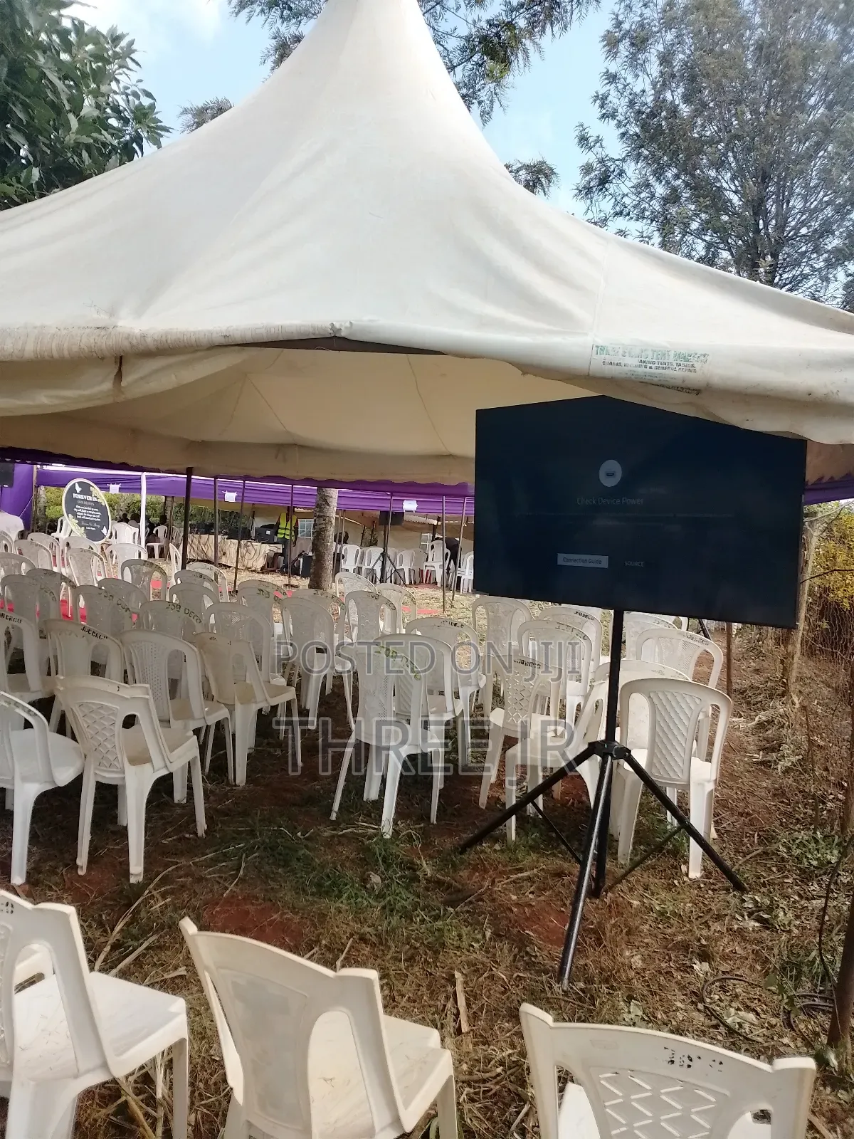 Tv Screens for All Overflow Functions for Hire. 65inch