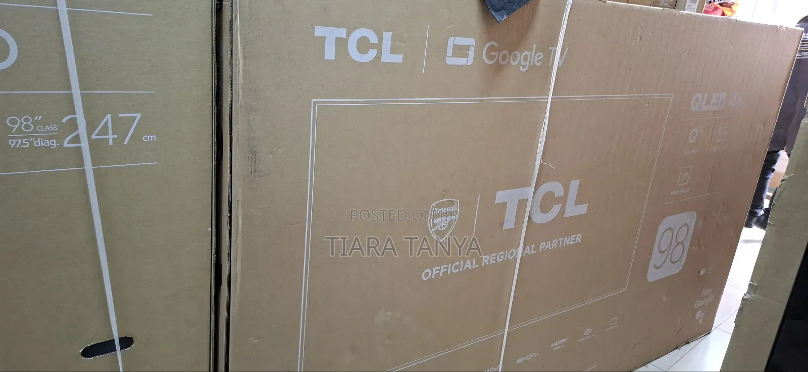 TCL 97 Inch Qled Pro C655 Tv