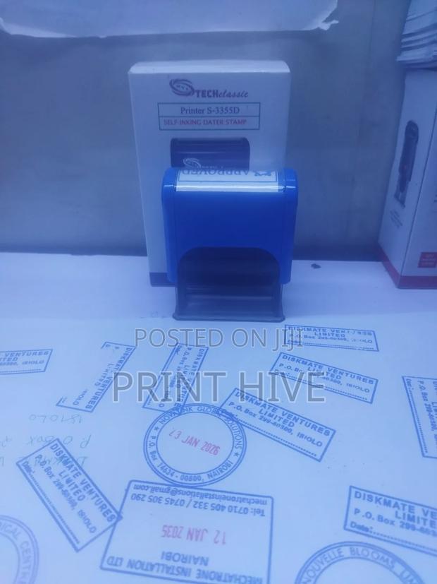 Self Inking Company Stamp