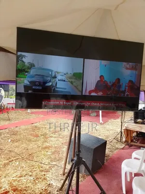 Tv Screen for Funeral Events in Overflow Events for Hire