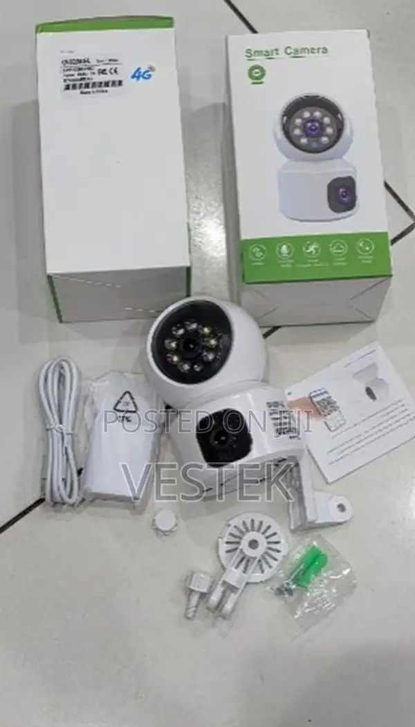 4mp Dual Lens 4g CCTV Camera Sim Card 4mp Ip Night Vision CCTV Home