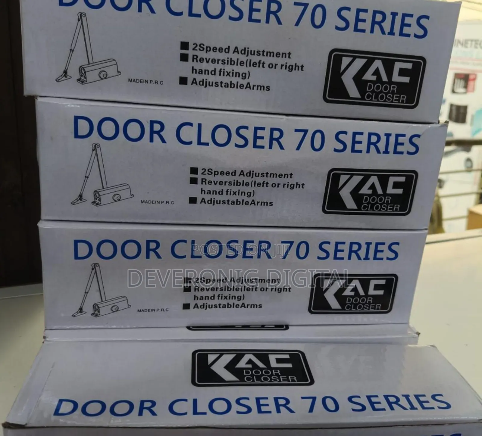Heavy Duty Door Closer Strong Durable Design