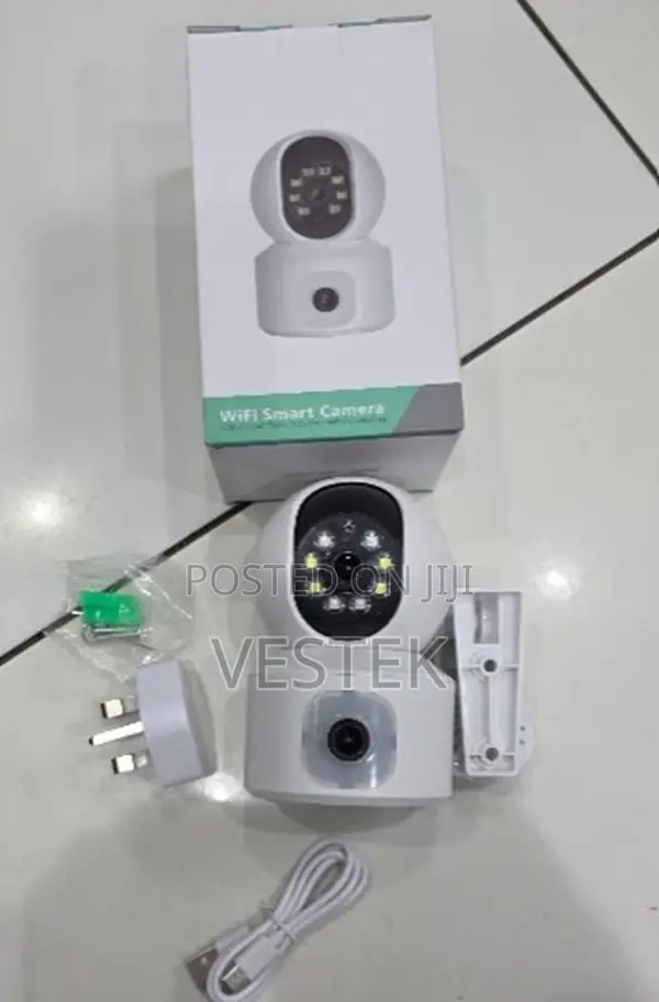 Icsee Ip Dual Lens Camera Night Vision Two Way Audio Video Security