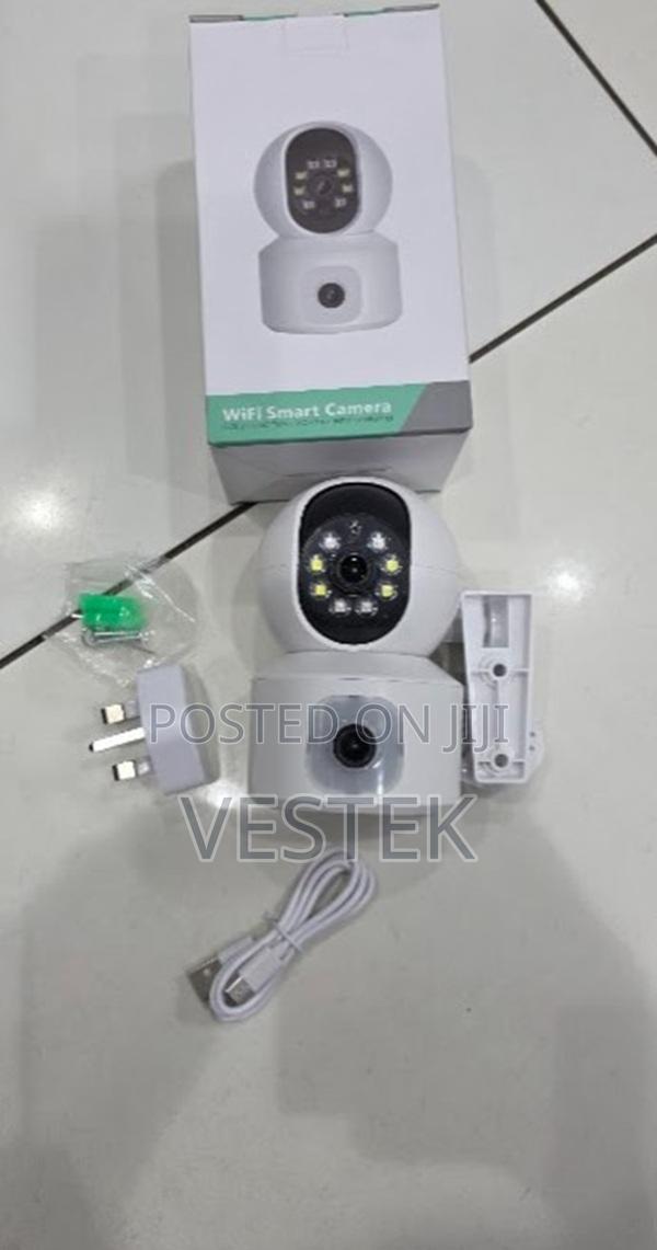 4mp Ip Camera Full Color Two-Way Voice Intercom Icsee Dual Lens CCTV