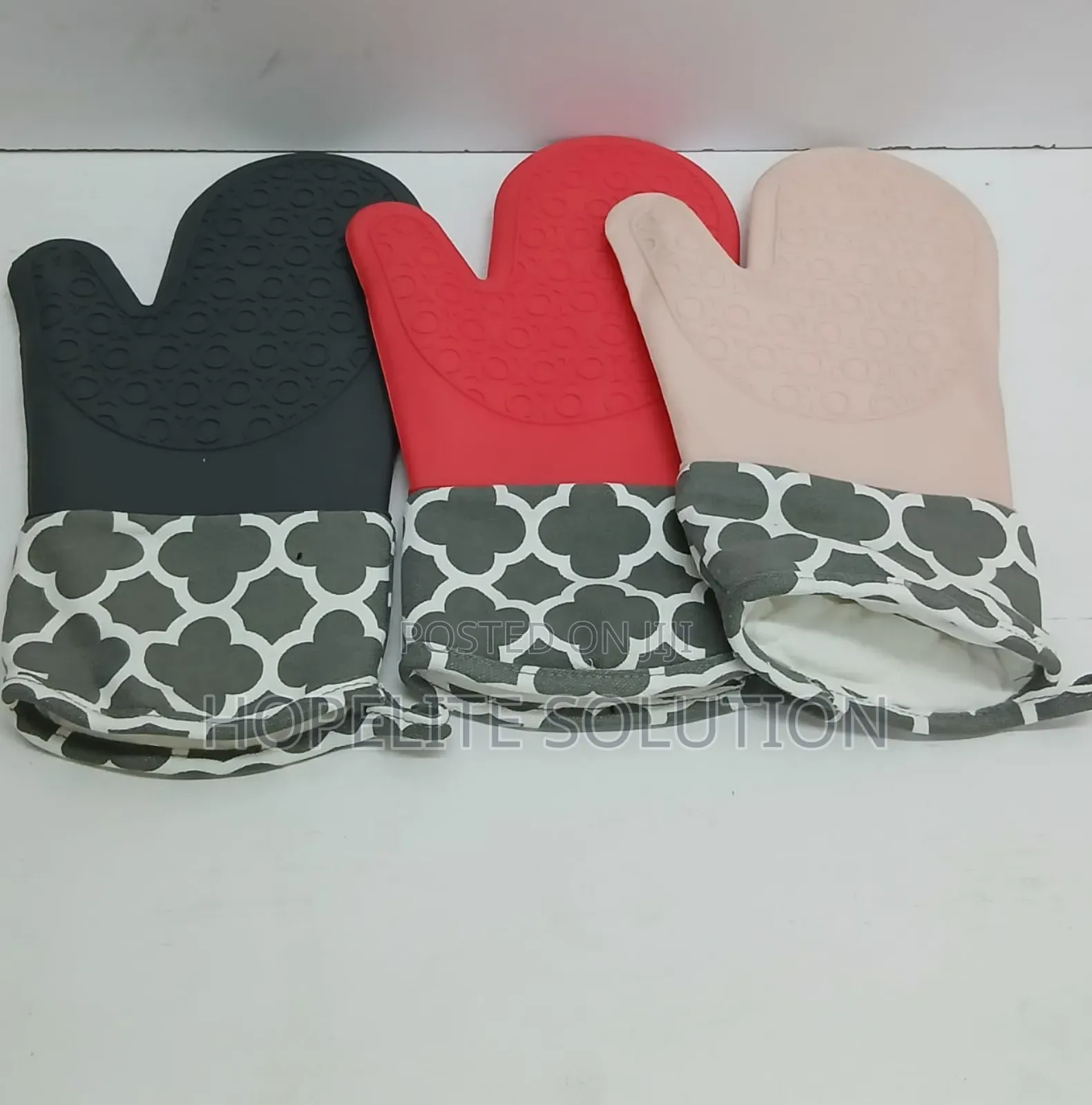 Silicone Insulated Oven Gloves