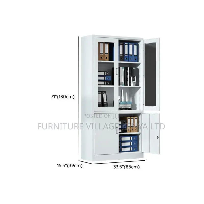 Office Cabinets: 2-door Steel Office Storage Cabinet