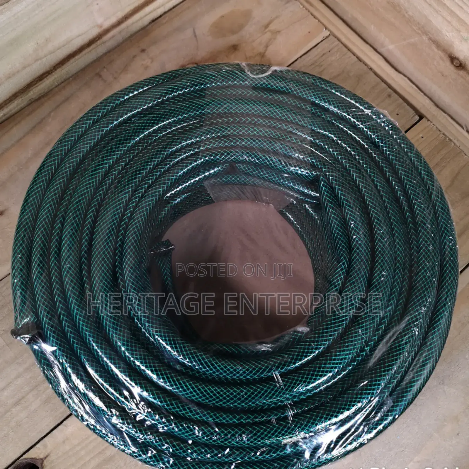 Pipe Green Braided Hose Pipe – 1′′ X 50 Meters