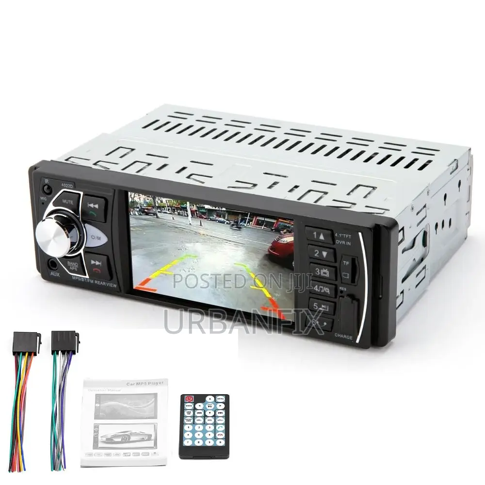 Single Din 4 Inch Bluetooth Car Mp3/Mp4/Mp5 With Fm, Usb, Video