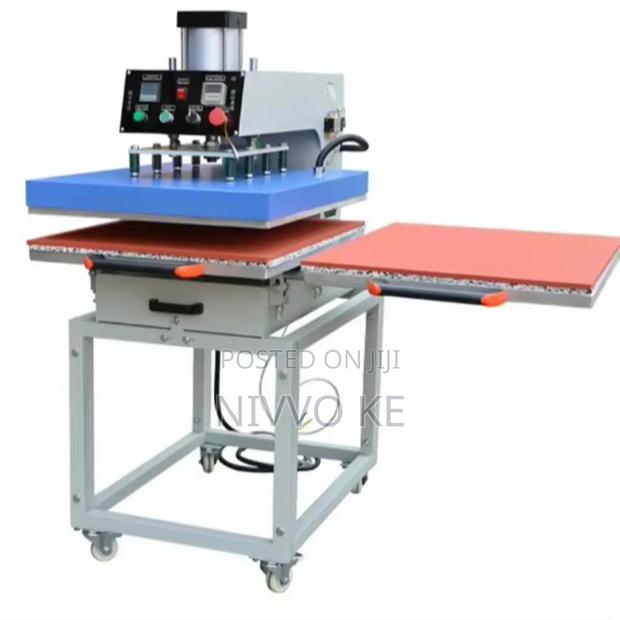 High Quality A2 40×60cm Pneumatic Heat Press – Double Station
