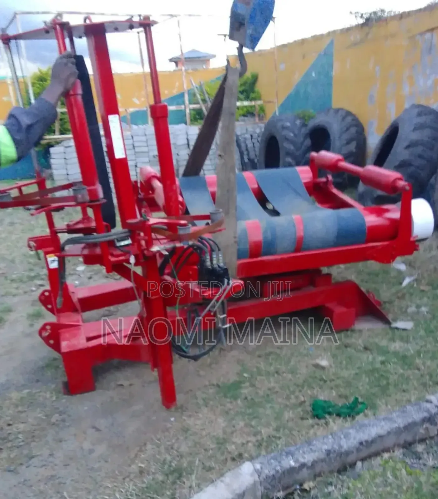 Hay Wrapper Machine