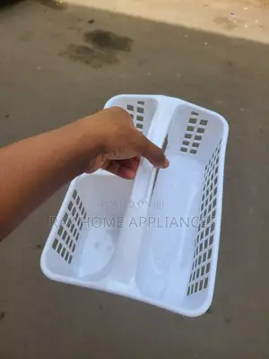 Bathroom Caddy /House Keeping Carrying Caddy/Multipurpose Basket
White