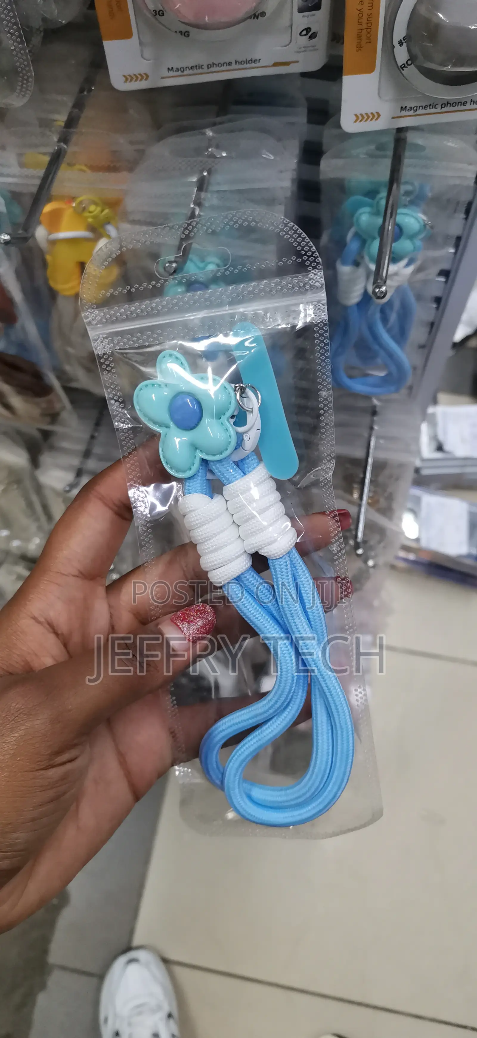 Nalacal Flower Phone Charm Cute Phone Charms Strap