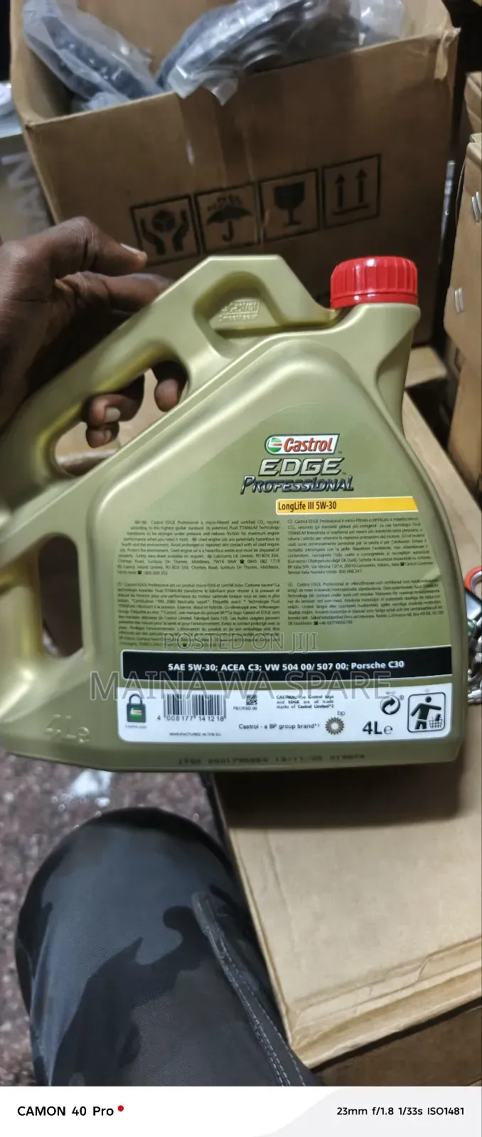 Edge Professional 5w30 For, Volkswagen,Audi,Bmw,Skoda