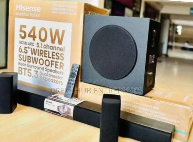 Hisense Hs5100 5.1 Channel 540w Soundbar System. - main view