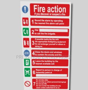Fire Action Sign;;;; - thumbnail 2