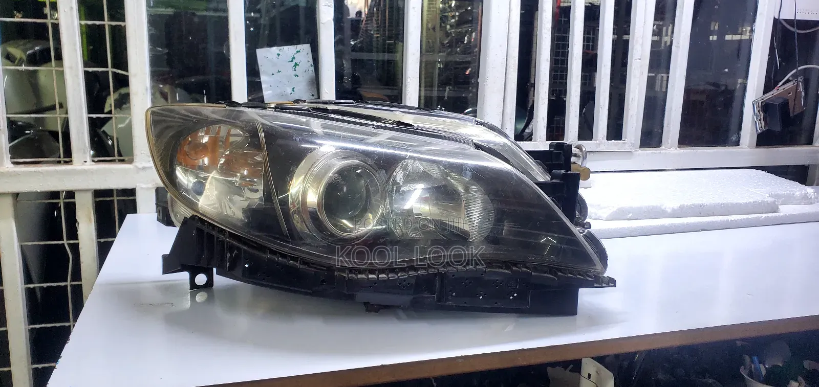2010 Subaru Impreza N14 Xenon Headlights (Black Shade)