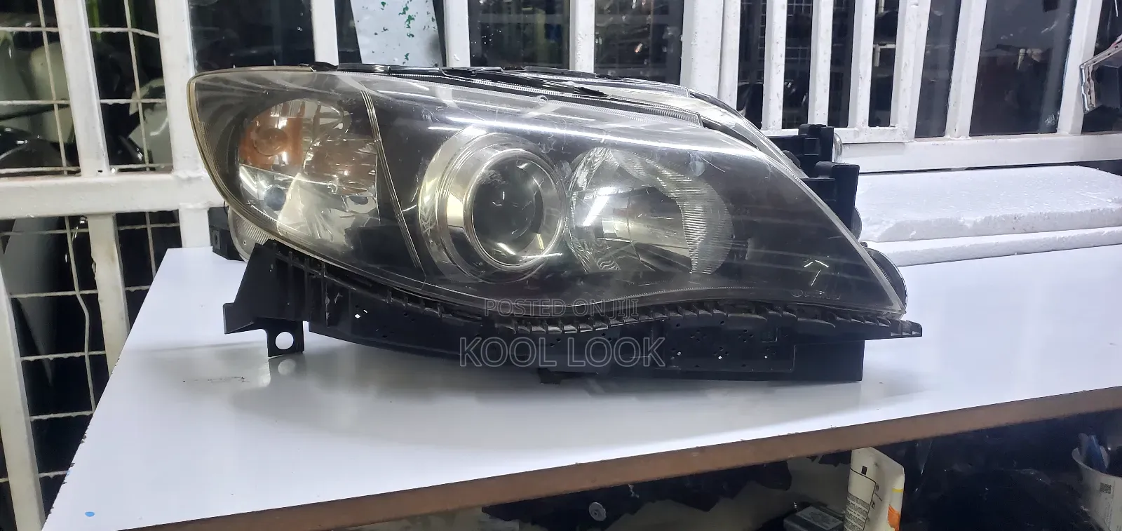 2010 Subaru Impreza N14 Xenon Headlights (Black Shade)