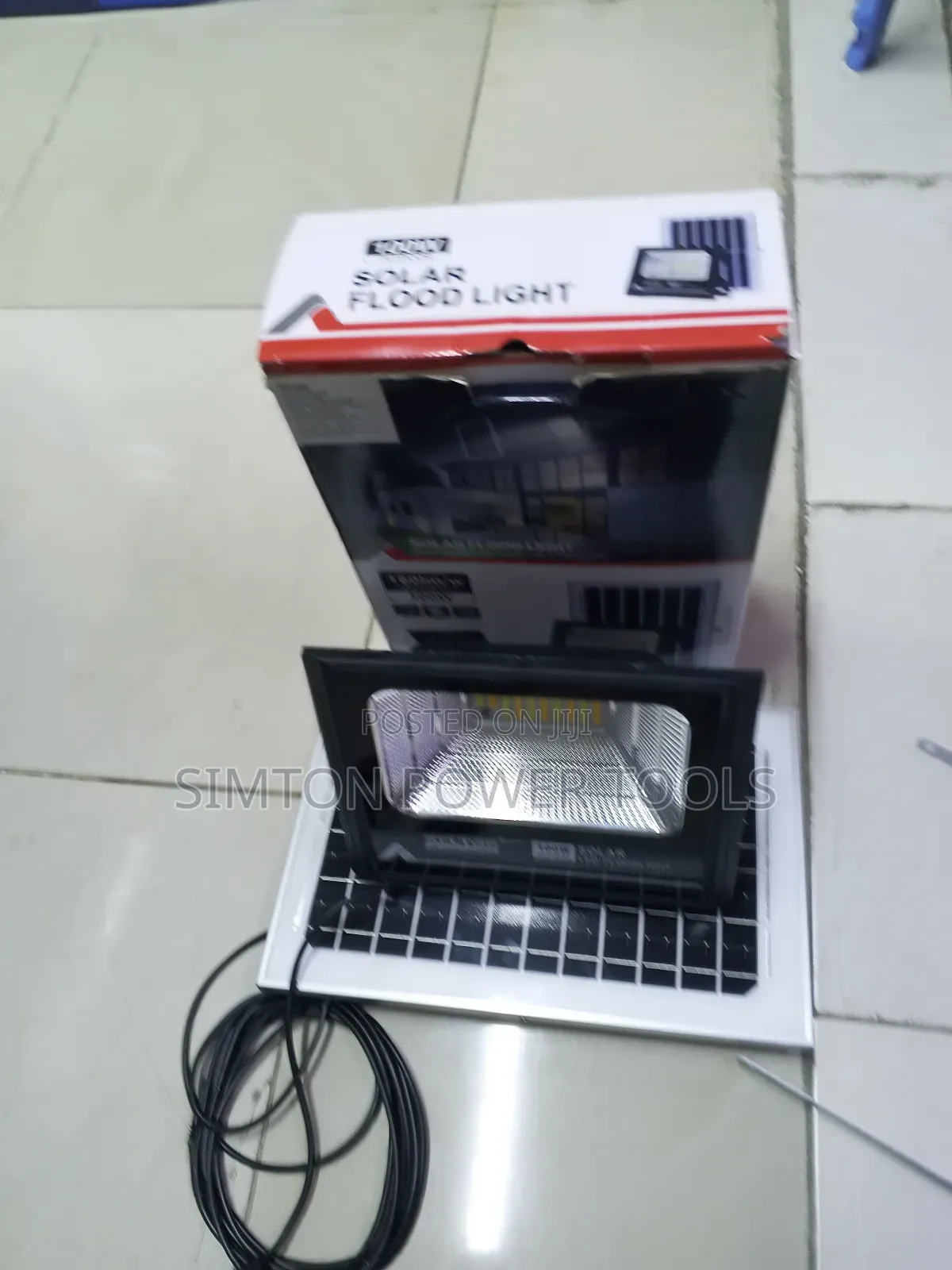All Tops Solar Flood Light 100w