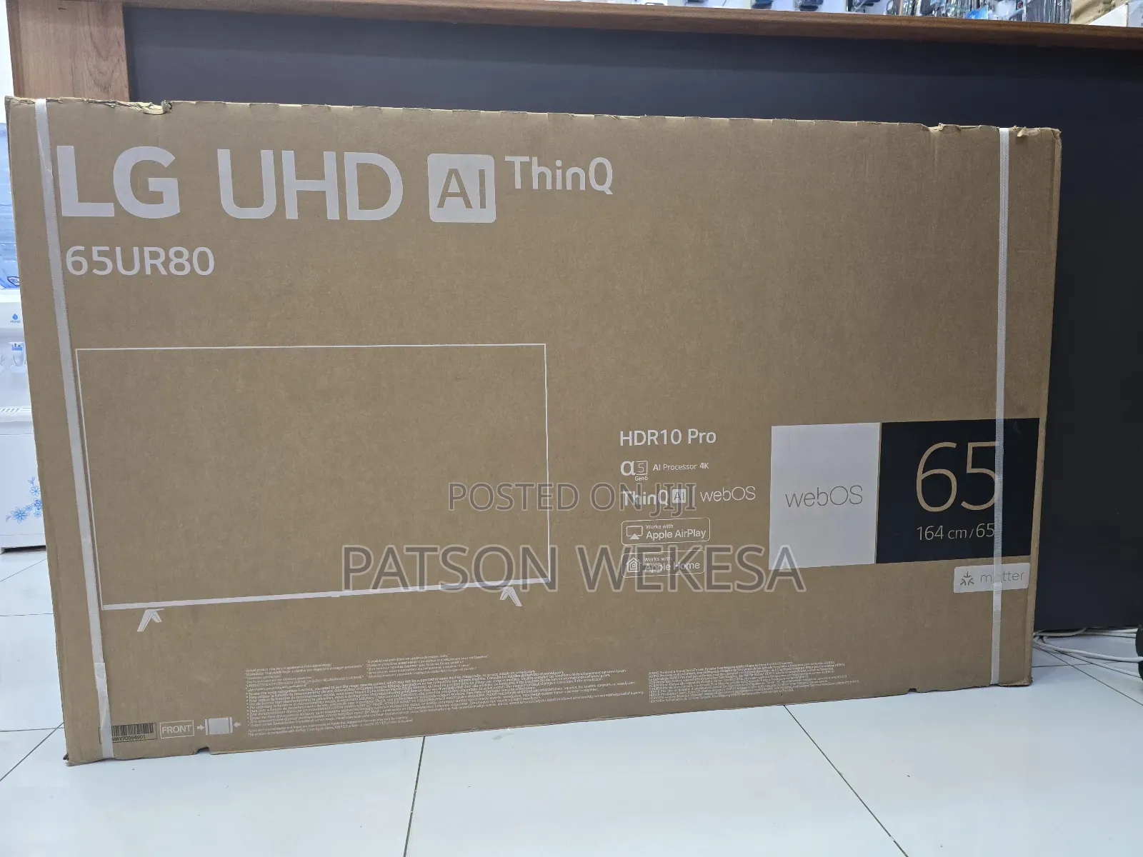 Lg 65 Inch 65ur80 Smart Uhd Tv 65ur8006