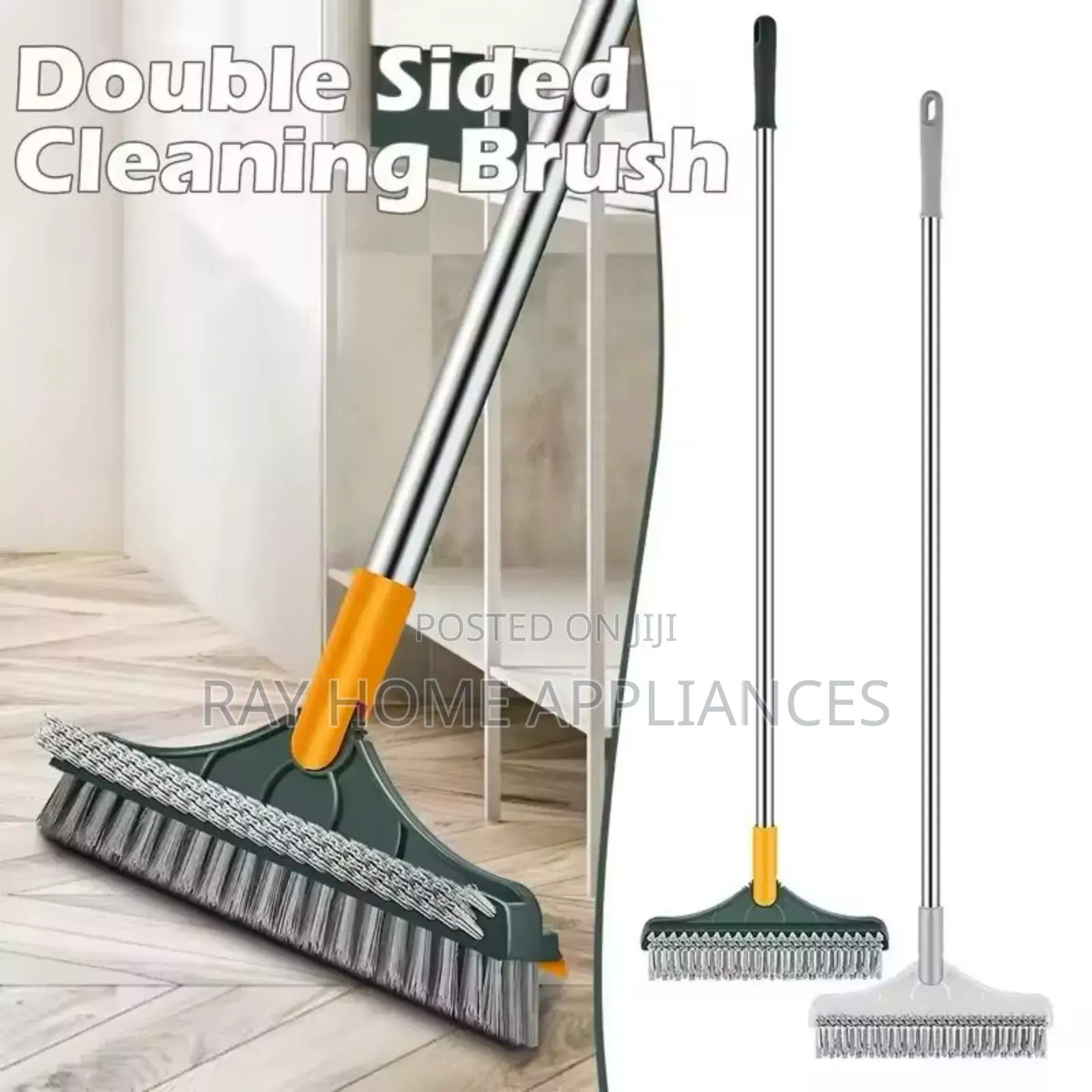 3in1 Magic Floor Scrub/Broom Long Handle Household Cleaning Brush