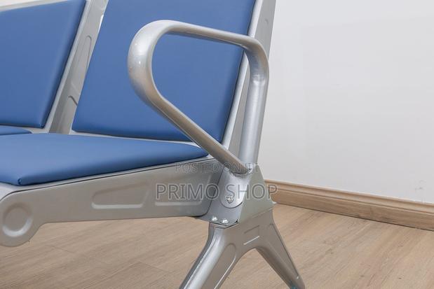 Office Bench : 3-Link Heavy-Duty Padded Waiting Bench - thumbnail 3