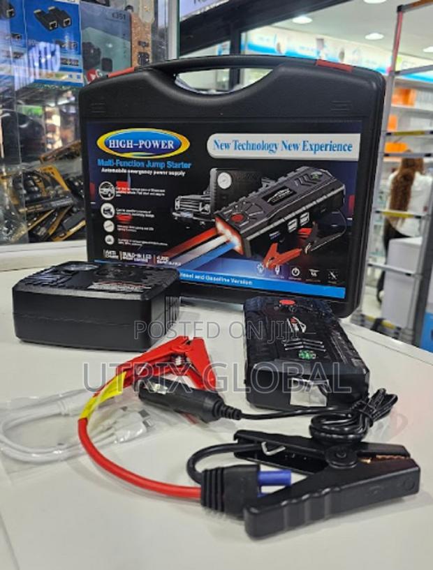 Sleek Design 12v Auto Battery Booster With Led Display