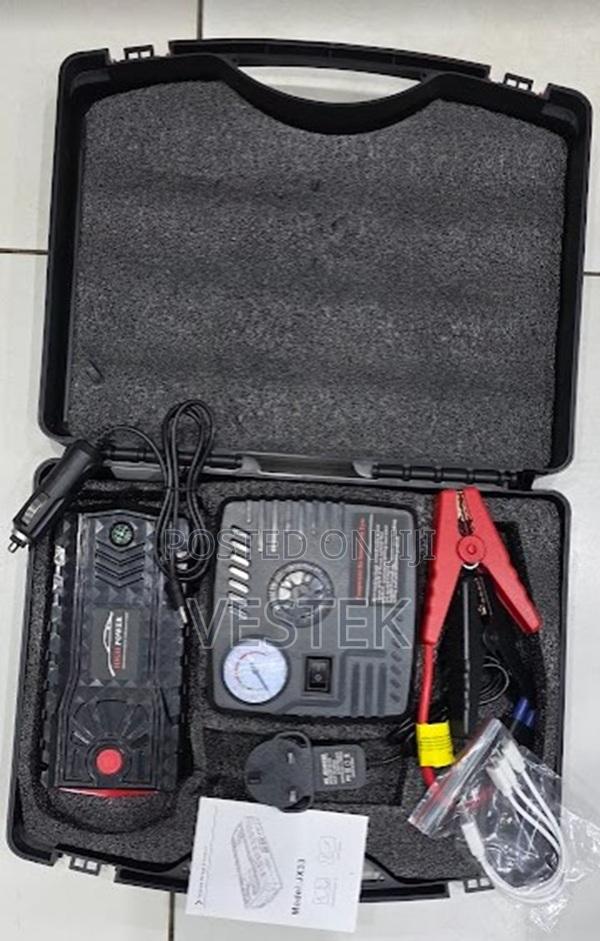 Portable 12v Jump Starter With Large Capacity Emergency 99900mah Batte