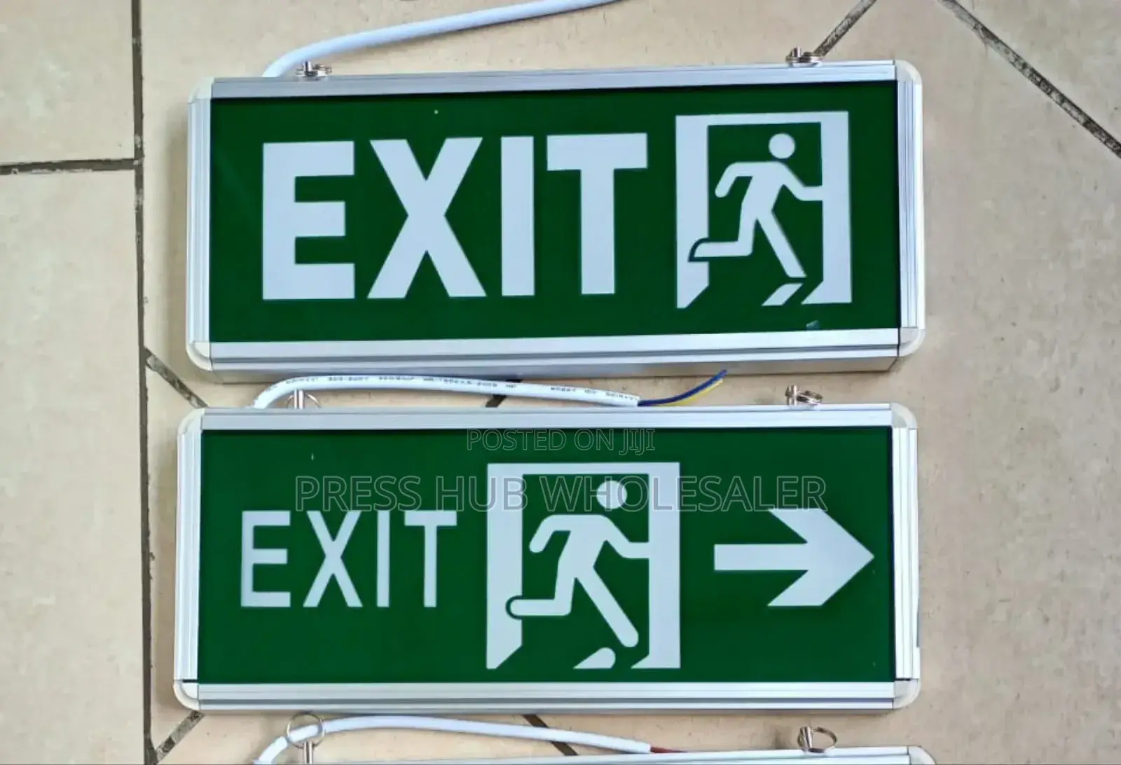 Emergency Exit Signs