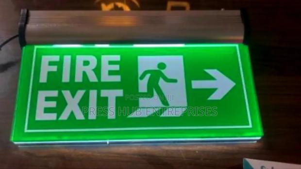 Emergency Exit Signs""""