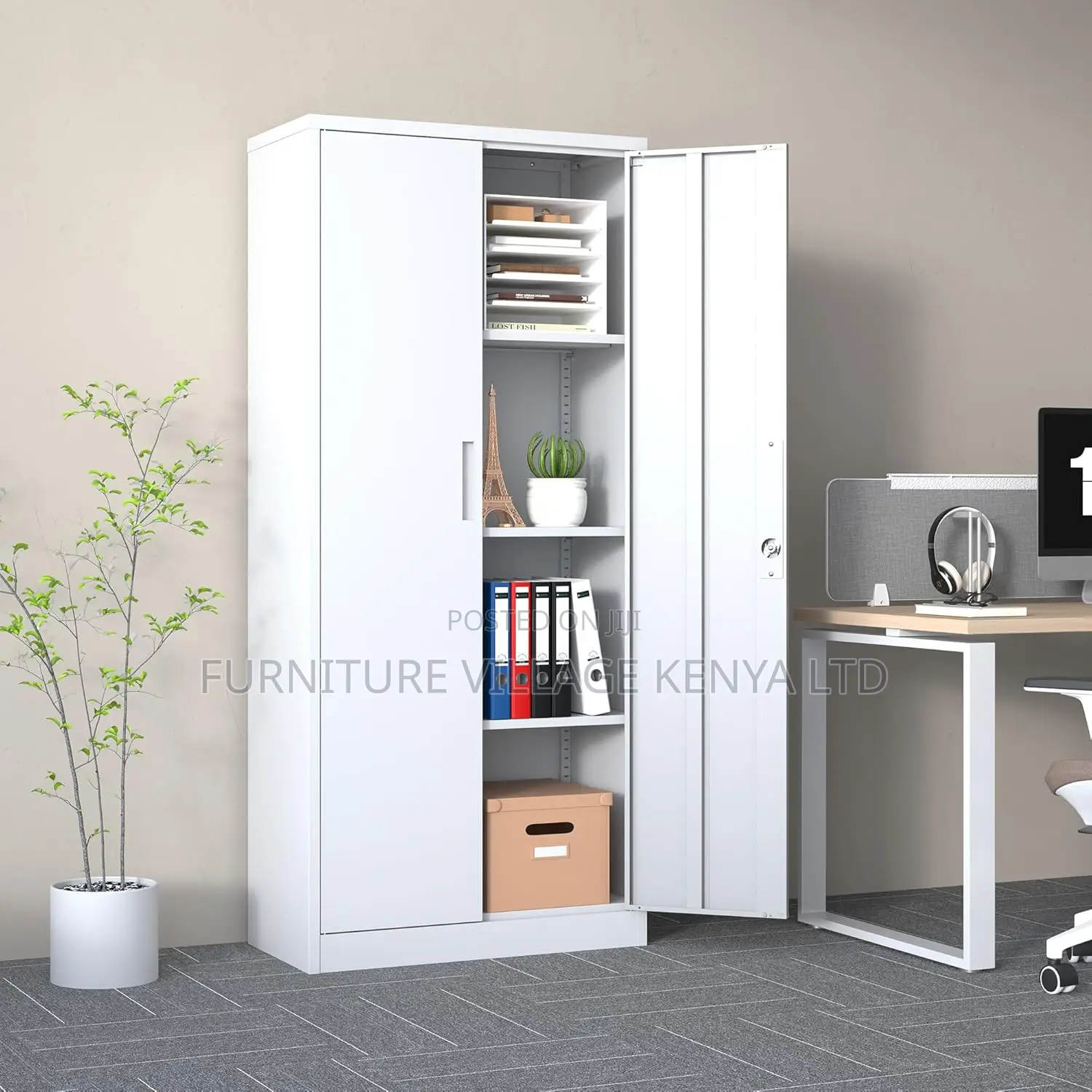 2 Door Metal Storage Cabinet