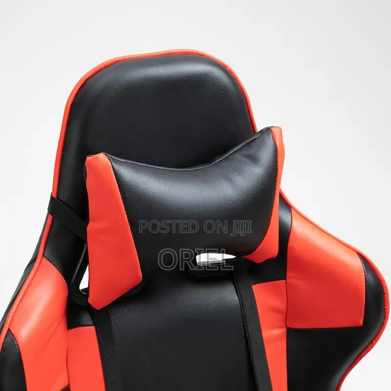 Modern Gaming Chair : Executive Classic Red Gamers Streaming Chair