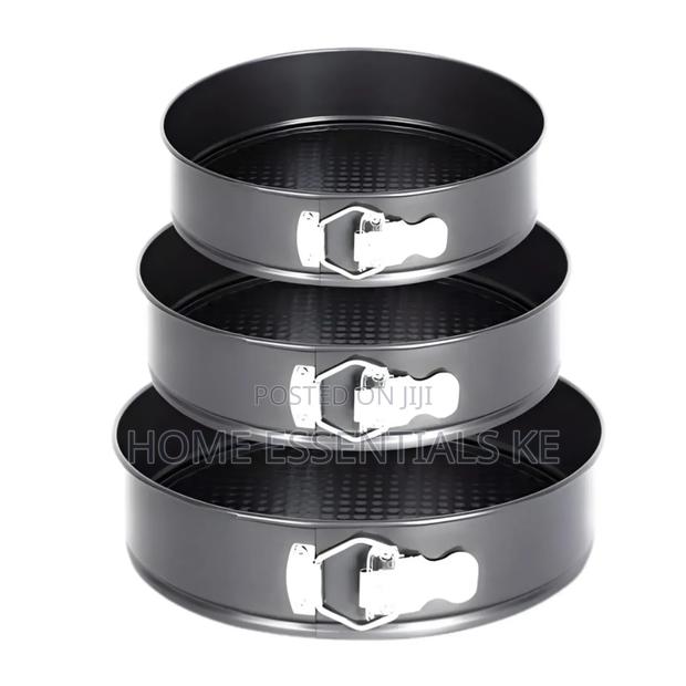 3pcs Set Non-Stick Round Baking Tins