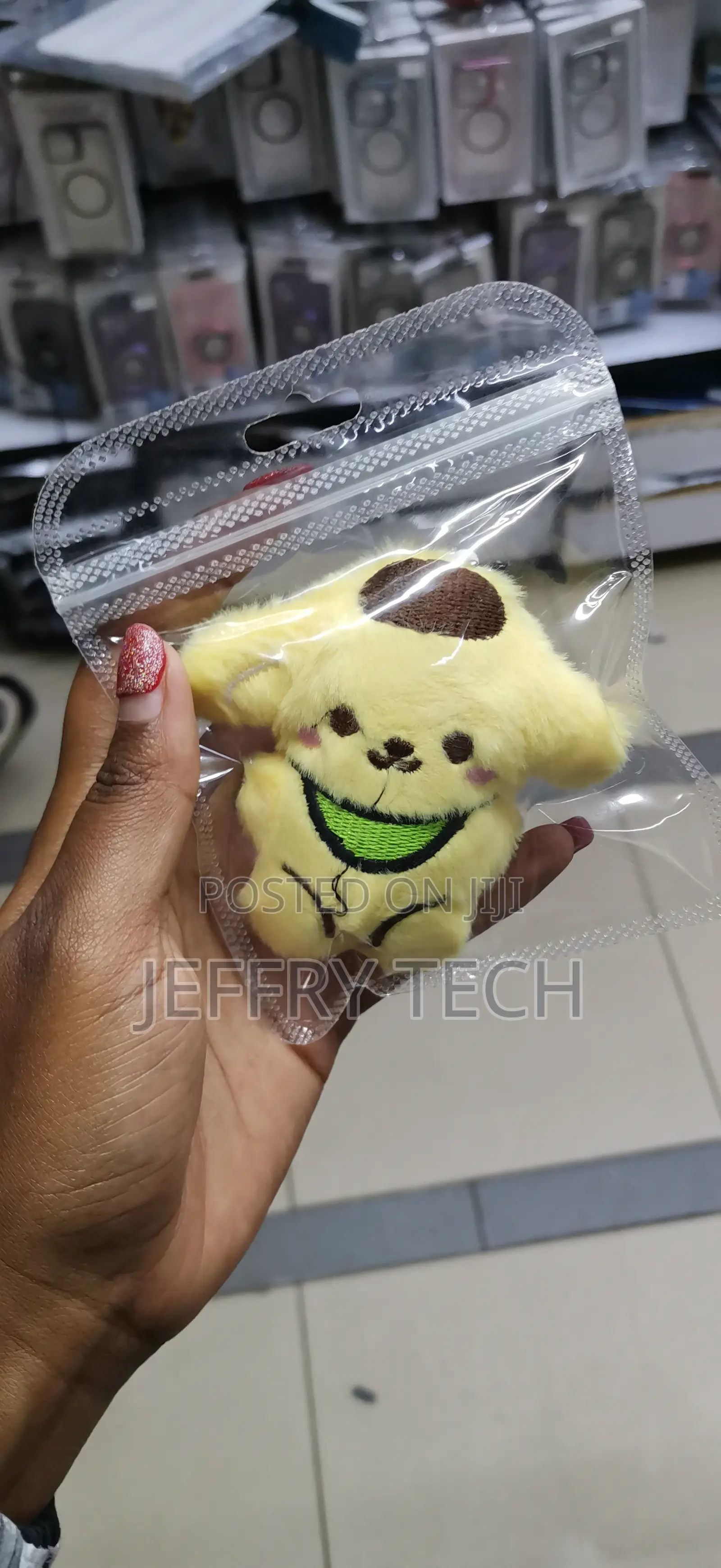 Teddy Bear Mobile Cell Phone Charm
