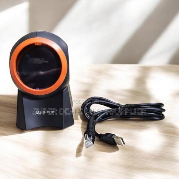 Powerful Decoding Chip 1d/2d Desktop Tablemount Barcode Scanner Reader