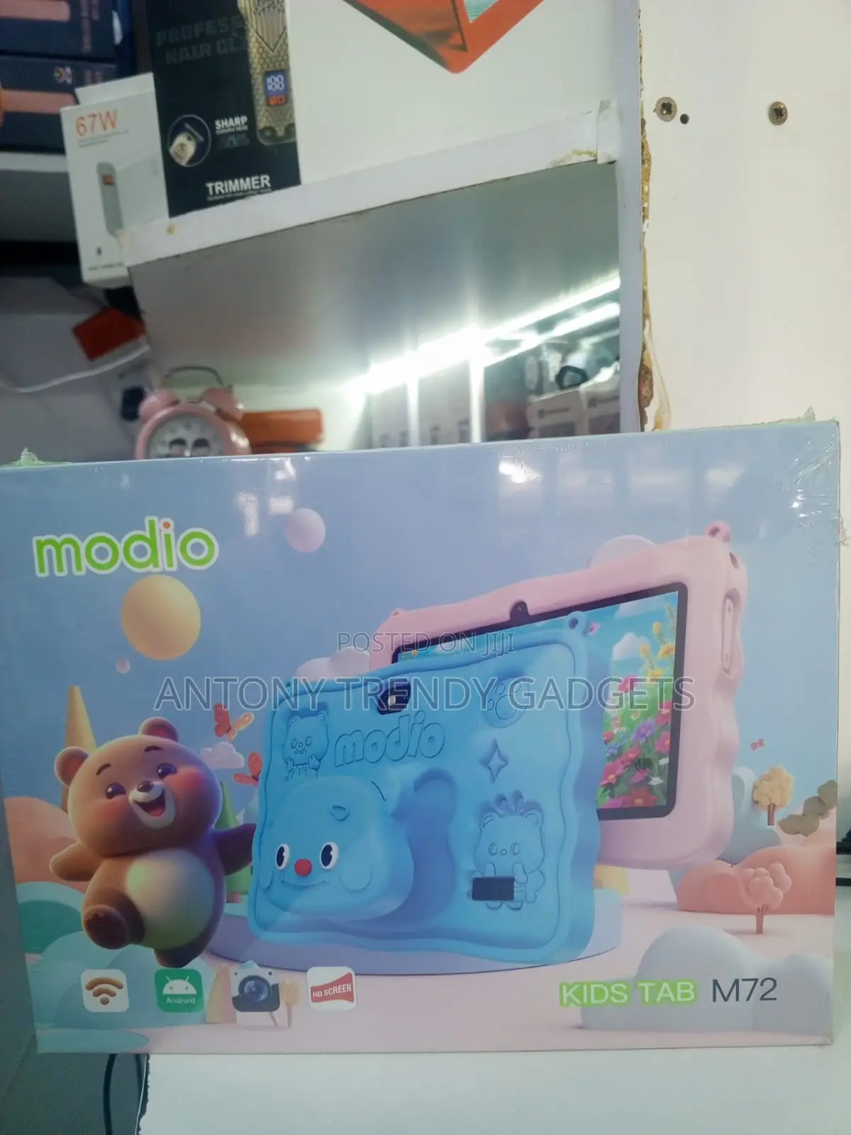 Modio M72 Android Tablet – Dual Camera, Stylus 4g Fun