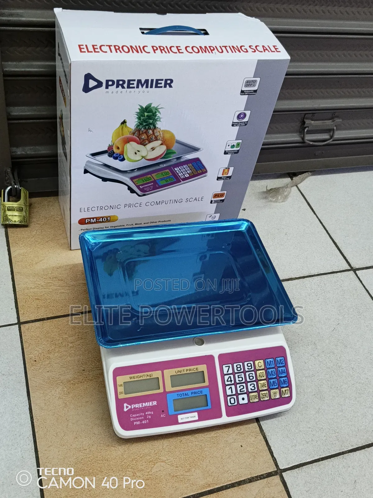 Max 40kg Electric Scale