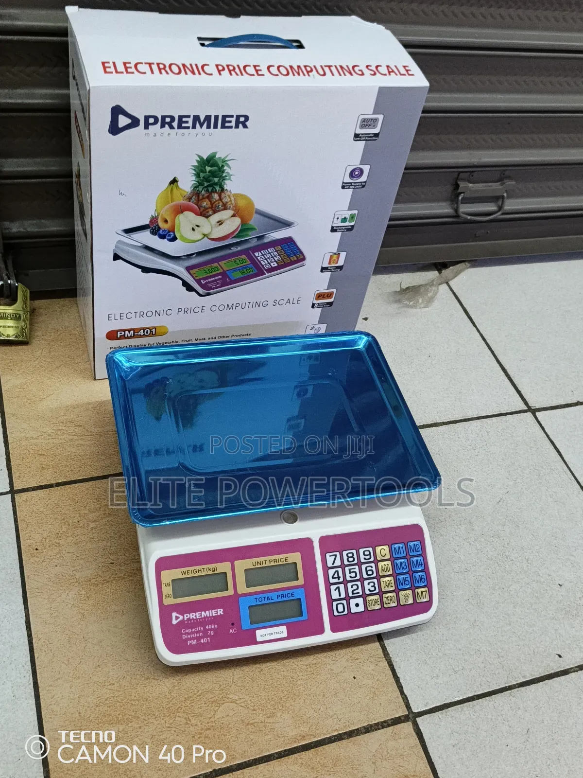 Max 40kg Electric Scale