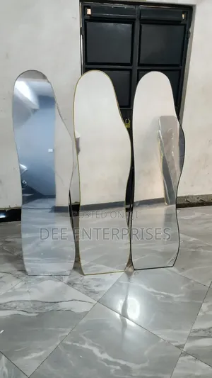 Black Silver Gold Unbreakable Mirror
