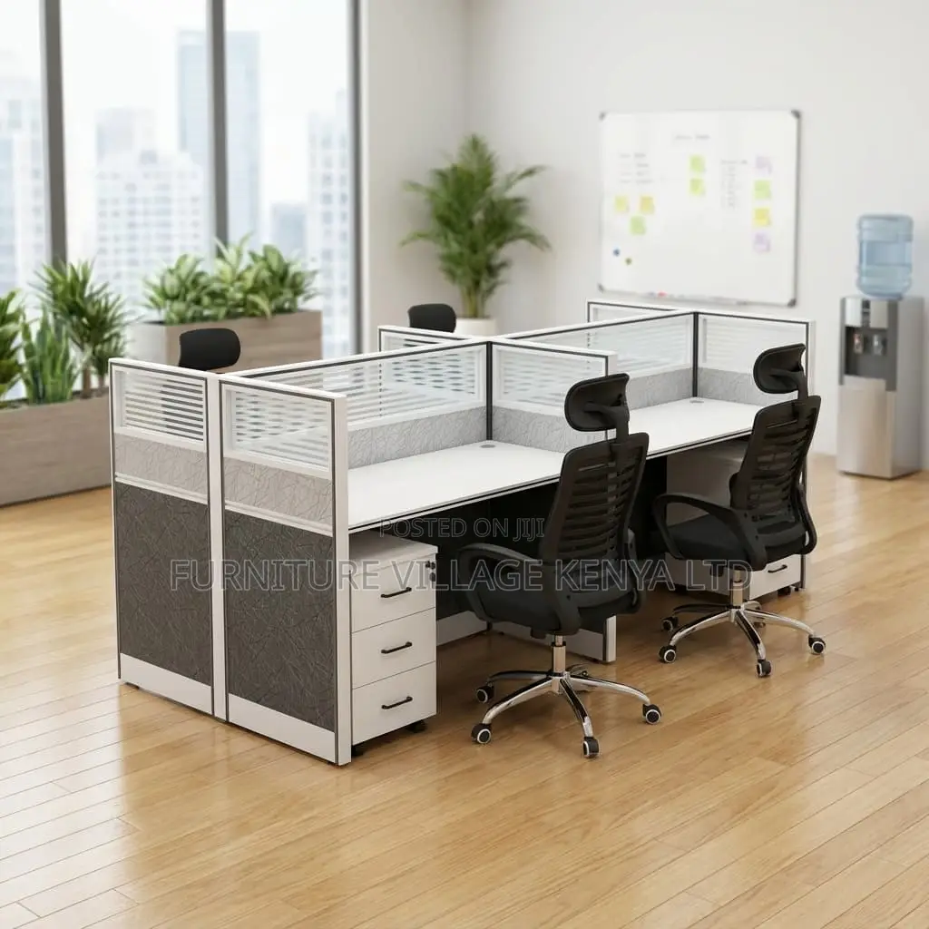 4-users Modular Office Workstation