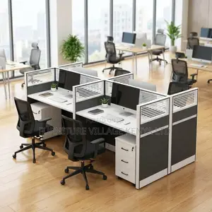 4-users Modular Office Workstation