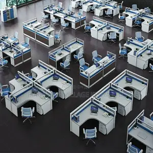 4-users Modular Office Workstation