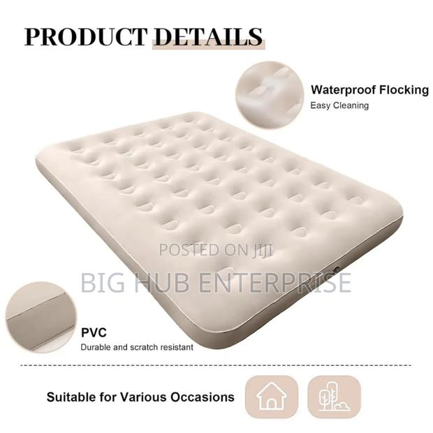 Intex Inflatable Mattress Plus Free -Electric Pump and 2 Pillows