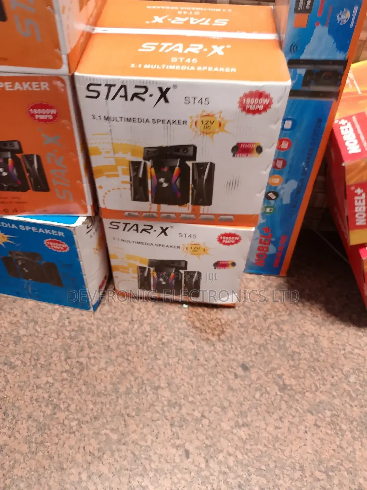 Star-X 3.1ch Subwoofer System With Bluetooth Connection